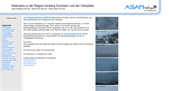 Desktop Screenshot of amberg-live.de